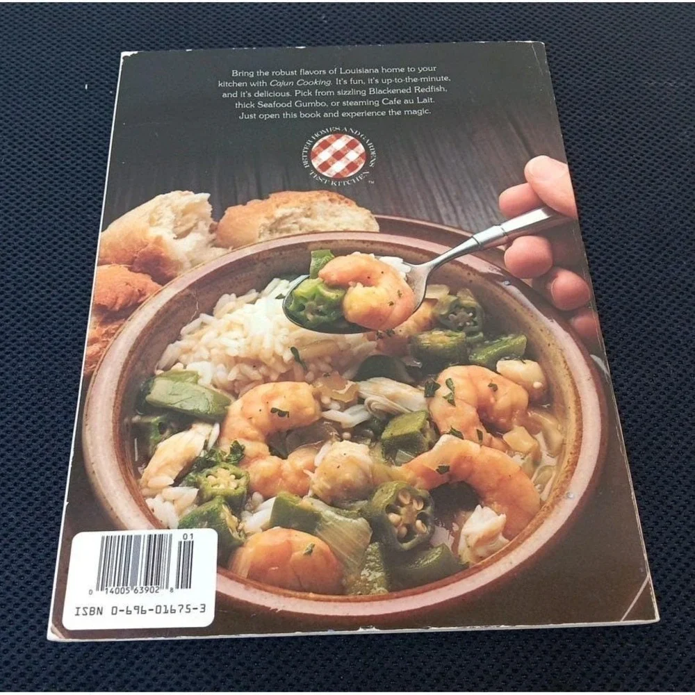 Better Homes and Gardens Cookbook‎ Cajun Cooking Hardcover 1987 Vintage